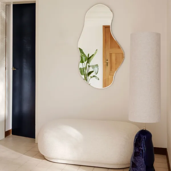 Pond Spejl 110x63 cm Poleret Messing