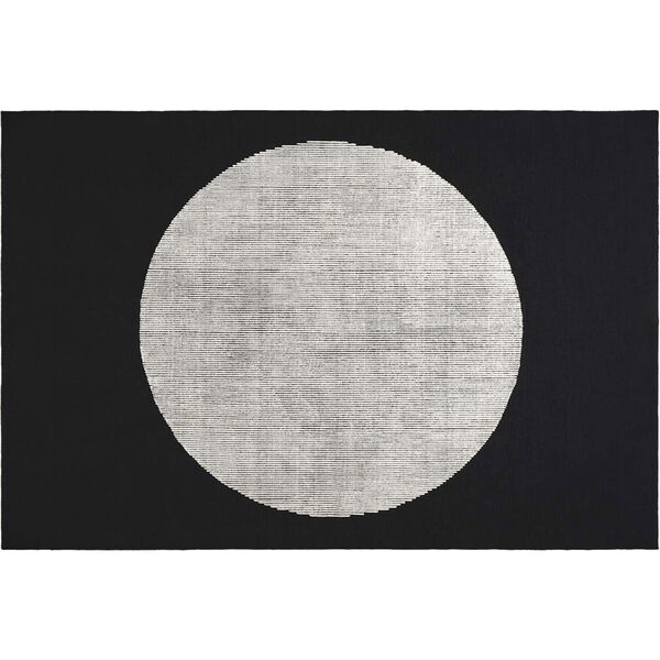 Disc Teppe 170x240 cm Sort