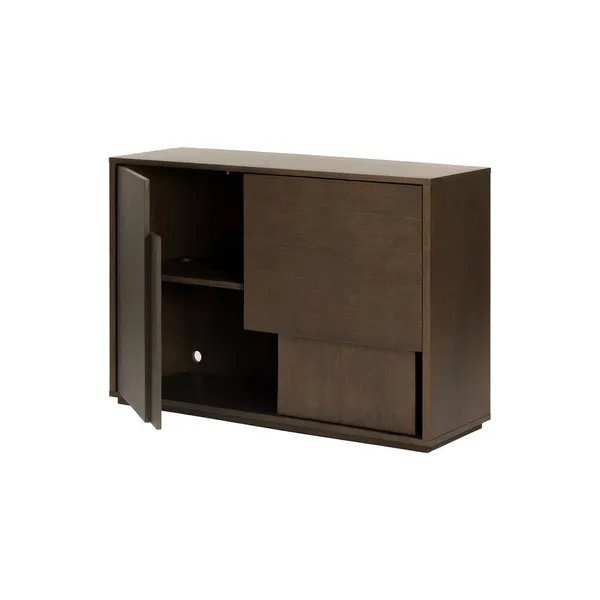 Layer Sidebord 120 cm Mørk Eik