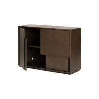 Layer Sidebord 120 cm Mørk Eik