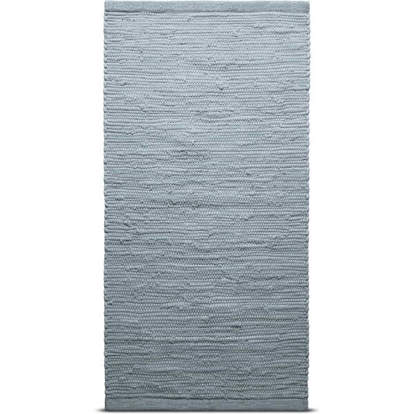 Cotton Tæppe Lysegråt 75x200 cm