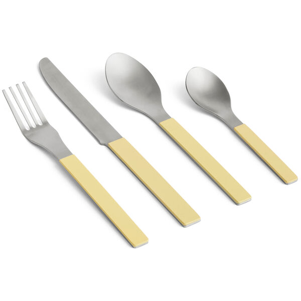 MVS Bestickset 4-pack Gul