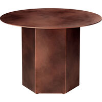 Epic Sofabord Ø60 Stål Earthy Red