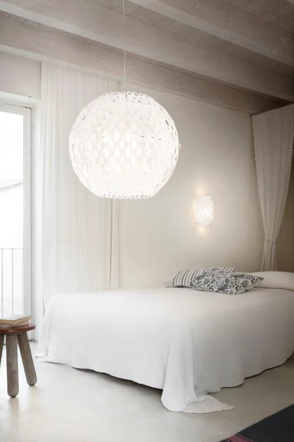 Charlotte Applique Væglampe Hvid