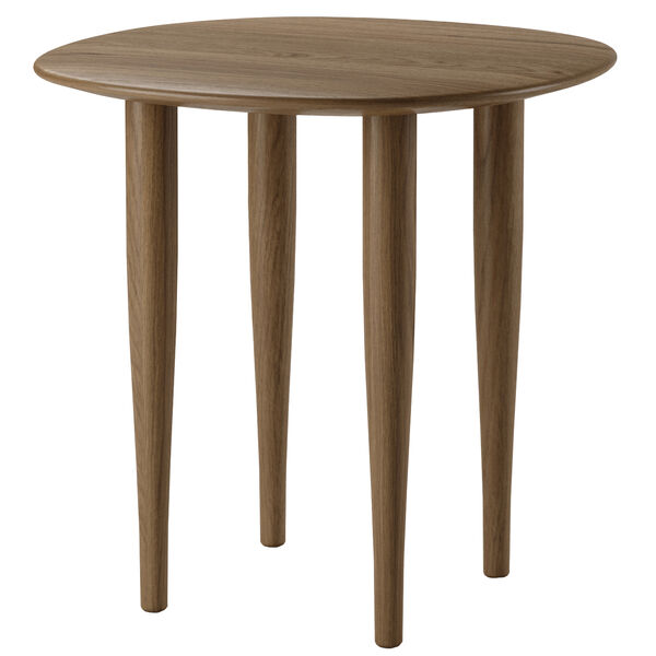 Jari Salongbord Ø45 cm Fumed Eik