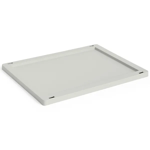 Colour Crate Plastic Medium Lokk Grey