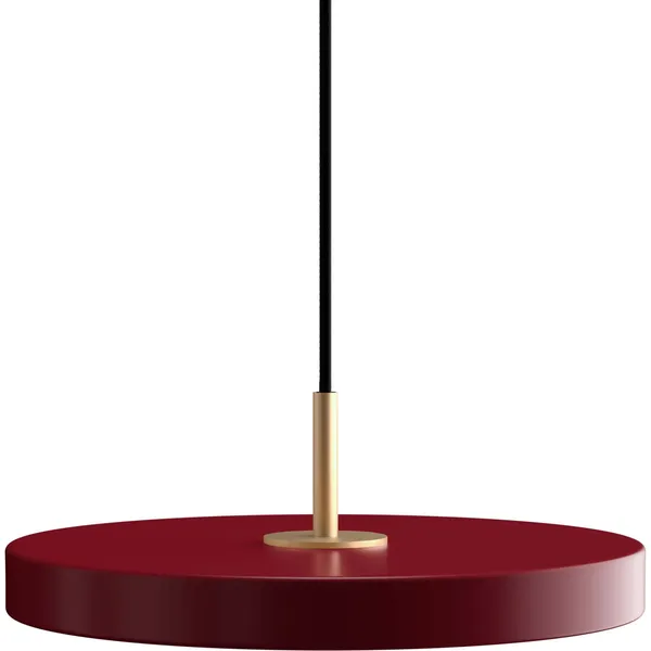 Asteria Plus Riippuvalaisin Mini Ruby Red / Teräksenharmaa