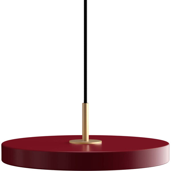 Asteria Plus Riippuvalaisin Mini Ruby Red / Messinki