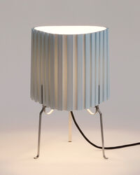 Canelé Bordlampe Soft Blue