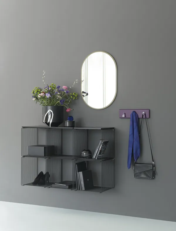 Panton Wire Toppanel 257x348 cm Sort