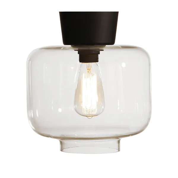 Ritz Ceiling Clear/Black