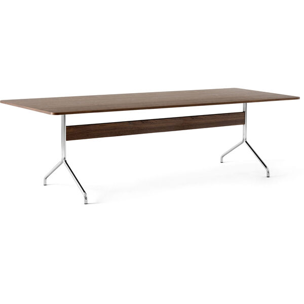 Pavilion AV24 Spisebord 250x110 cm Valnød/Krom