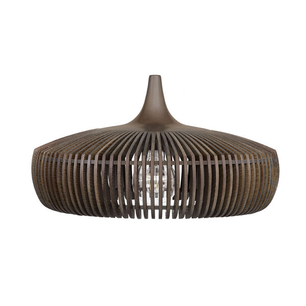 Clava Dine Wood Lampshade Dark Oak