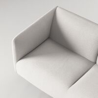 Urban 35-Setersofa Piléstoff Calm White