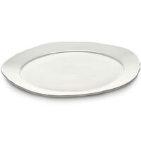 Silhouette Frukostfat 206 cm Vit