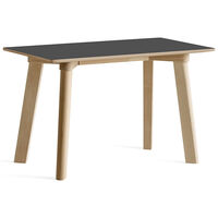CPH Deux 215 2.0 Bänk 75 cm Stone Grey / Obehandlad Bok