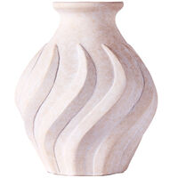 Swirl Vas Stor Vit