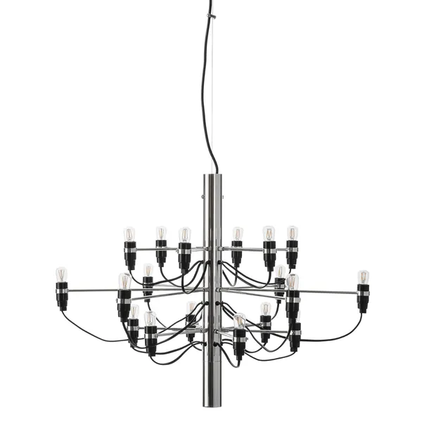 2097/18 Sarfatti Lysekrone LED Chrome