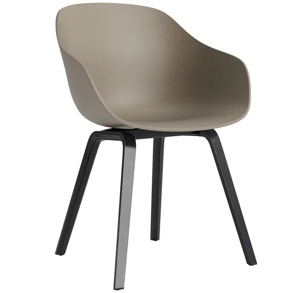 AAC 222 2.0 Lenestol Svartlakkert Eik / Khaki