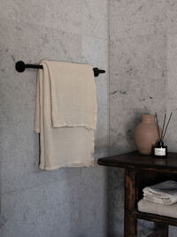 Nella waffle Pyyhe 100x150 cm Beige