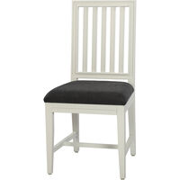 Classic stol 2.0 Whitewash / Piquet Anthracite 67
