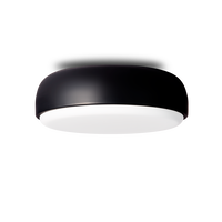 Over Me Væg/Loftlampe Ø40 Mat Sort