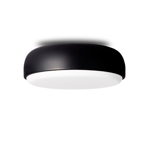 Over Me Vegg-/Taklampe Ø40 Matt Svart