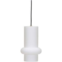 Pilule Down Pendant Matte White