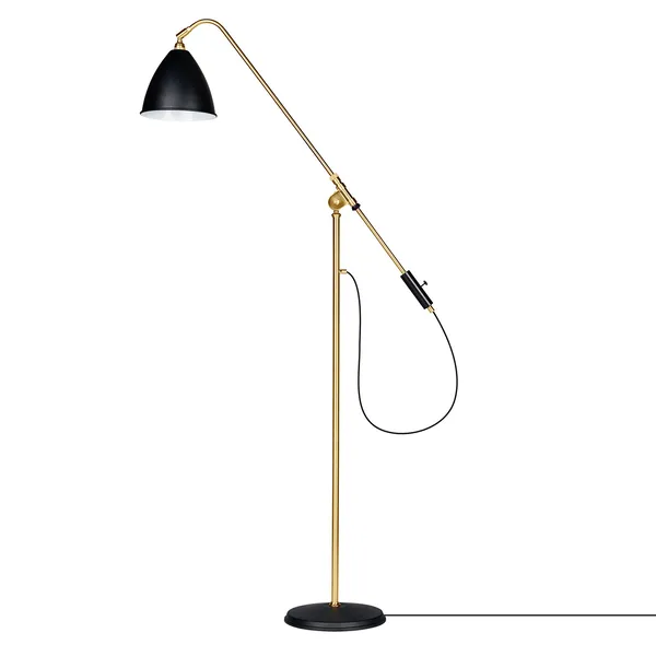 Bestlite BL4 M Golvlampa Mässing/Svart