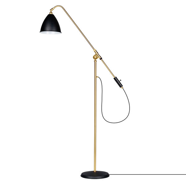 Bestlite BL4 Gulvlampe Messing/Sort
