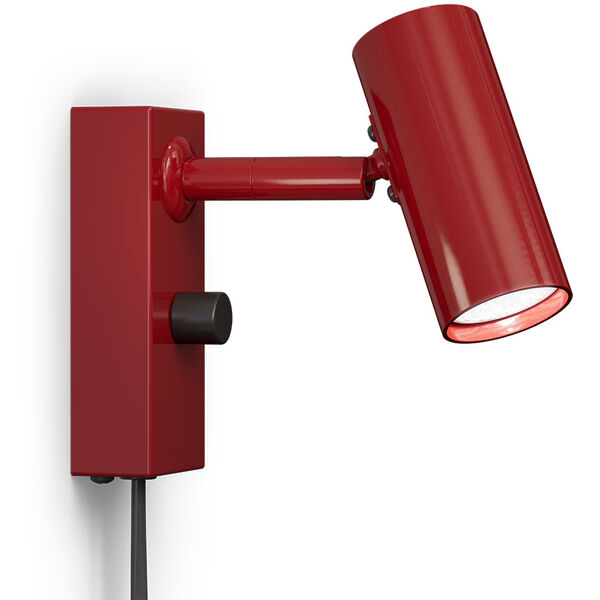 Cato Væglampe Ruby Red / Matsort
