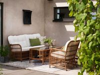 Anemon Salongbord 65x140x50 cm Naturlig