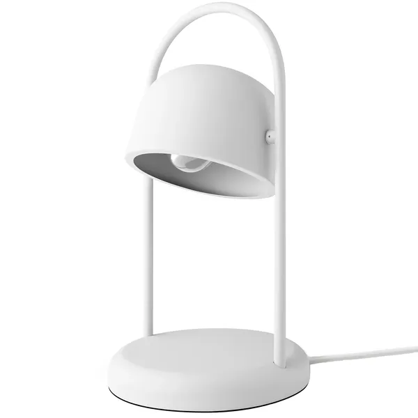 Quay Pöytävalaisin Ø16 cm Valkoinen