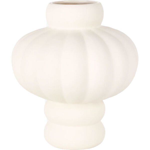 Balloon 02 Vase 20 cm Raw White