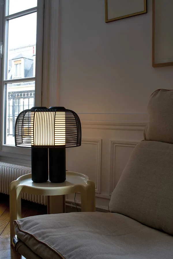 Yasuke Bordlampe Sort