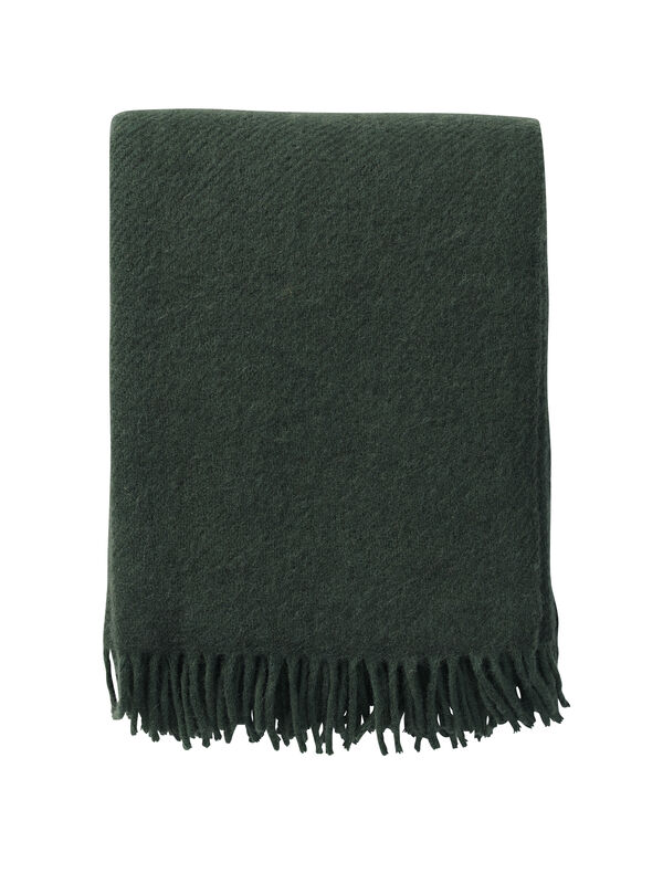 Gotland Plaid 130x200 cm Bottle Green