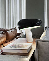 Snoopy Bordlampe Sort