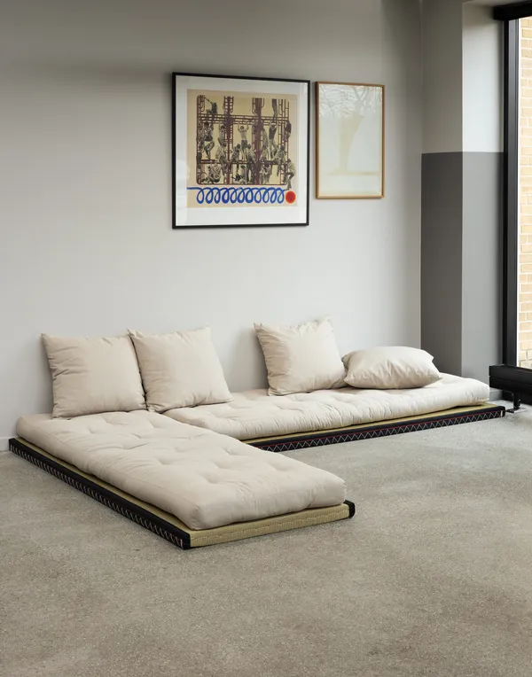 Chico Sofa Med Madras 80x200 cm Beige