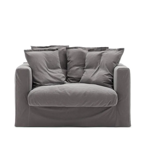 Betræk Til Le Grand Air Love Seat Bomuld Gråt