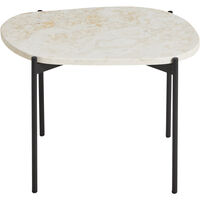 LA TERRA Sidebord Travertin Elfenbenshvidt L: 572 cm