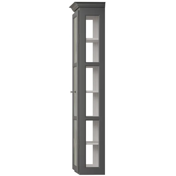 V4 Vitrineskap Anthracite