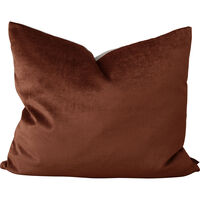 Focus Recycling Linen/Velvet Kudde 50x60 cm Rust Red