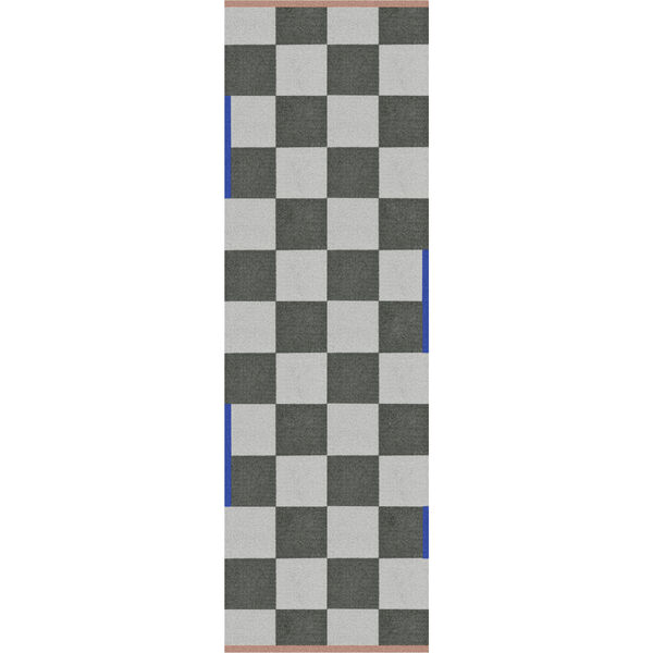 Square Plastikmåtte 77x240 cm Olivengrøn