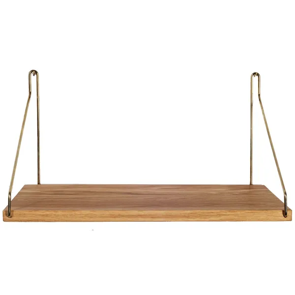 Single Hylde 20x60 cm Olieret Eg / Messing
