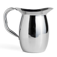 Indian Steel Pitcher Karahvi Ruostumaton Teräs Iso