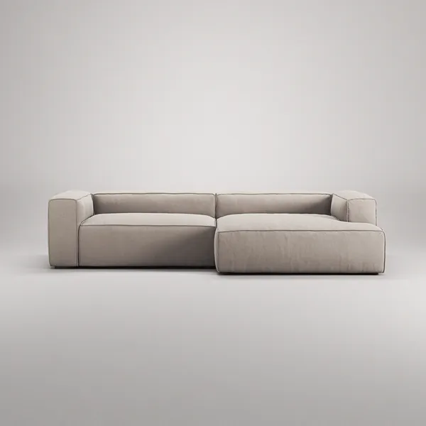 Grand Kolmipaikkainen Sohva leposohva Oikea Sandshell Beige