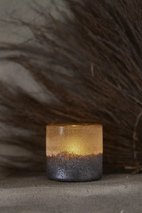 Aria Ljuslykta Brun / Grå 10 cm
