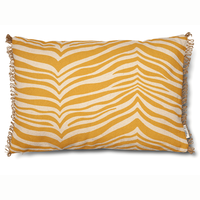 Zebra Pude 40x60 cm Gul