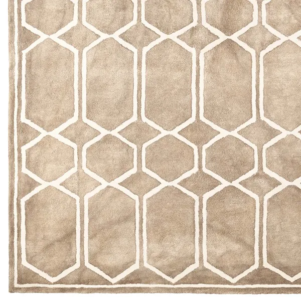 Tie Dye Rug Beige