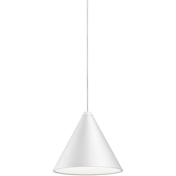 String Light Cone Pendel 12M Dæmpbar Med Casambi Hvid